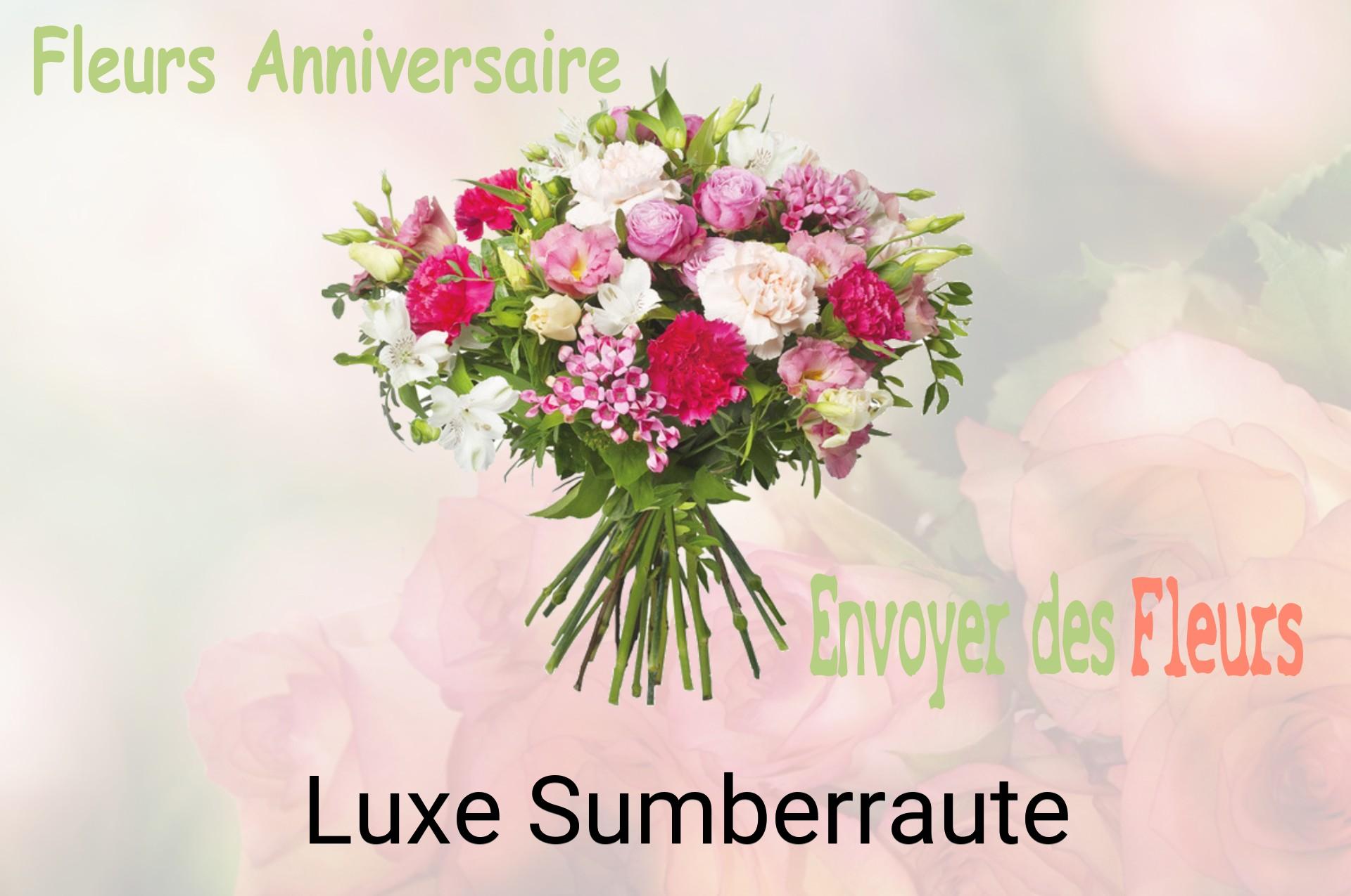 Bouquet de fleurs d’anniversaire livré à Luxe-Sumberraute